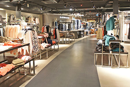 Soluciones de iluminación para tiendas de ropa