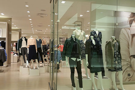 Soluciones de iluminación para tiendas de ropa
