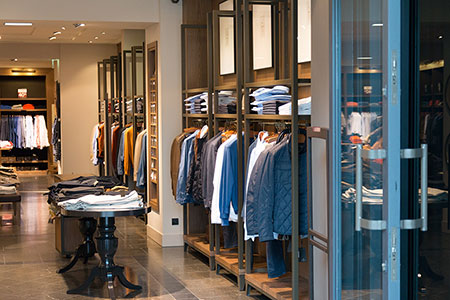 Soluciones de iluminación para tiendas de ropa