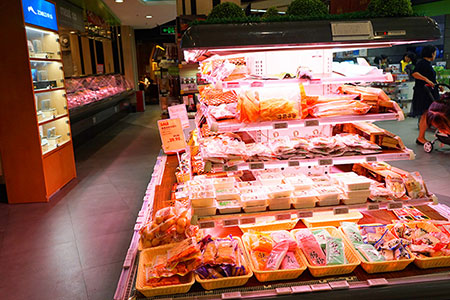 Soluciones de iluminación LED para supermercados