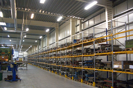 Soluciones de iluminación LED para depósitos