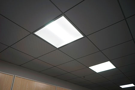  Luminaria LED tipo Troffer 