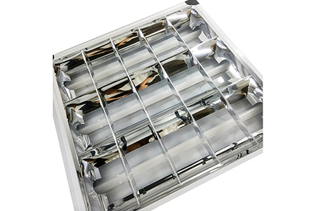  Rejilla adosable para tubo LED 