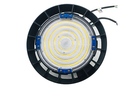  Luminaria LED de alto montaje tipo UFO, alumbrado industrial 