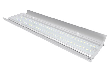  Luminaria LED de alto montaje lineal, alumbrado industrial 